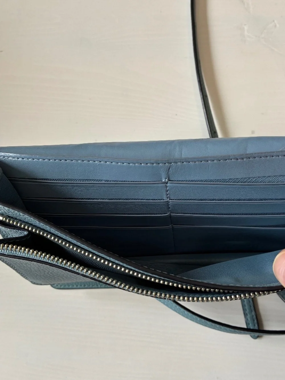 Coach Pebble Crossbody Wallet